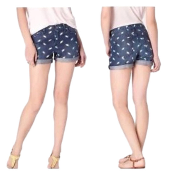 Anthropologie-pilcro & The Letterpress Jean Shorts Size 26 - Picture 1 of 8